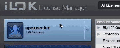 Transfer License- iLok license Manager